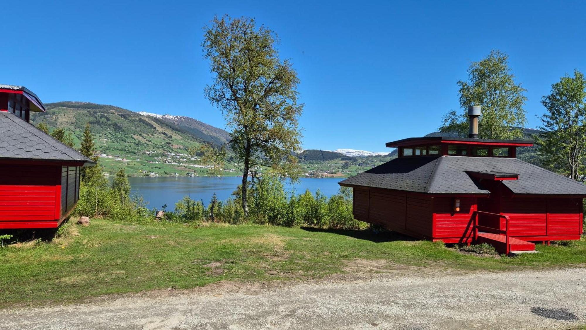 Kvamshaugen Hytter Luster Esterno foto